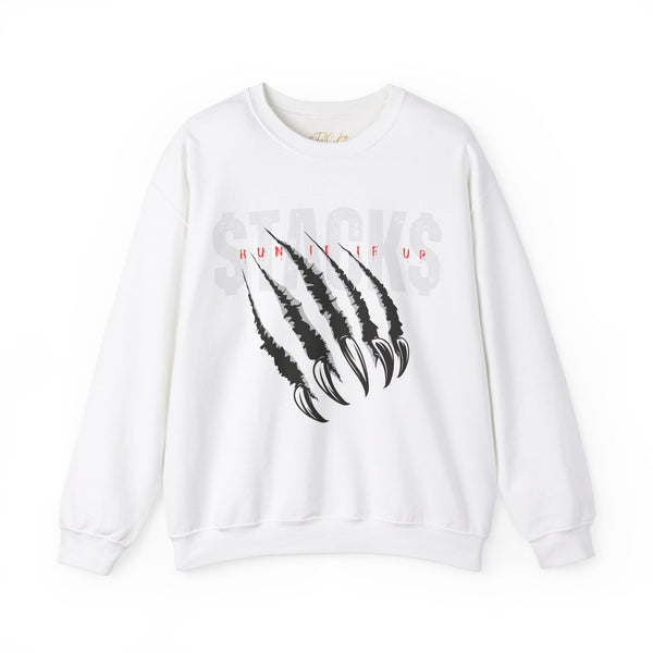 STACKS - RUN IT UP Crewneck Sweatshirt